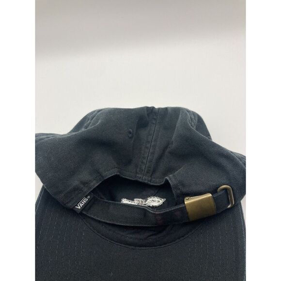 Vans Hat Cap Black With Red Cherries Strap Back Skateboard Style Rare - Picture 5 of 5
